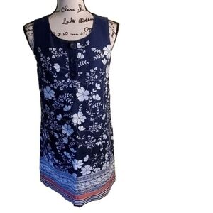 Ann Taylor Loft Floral Shift Dress Size XS